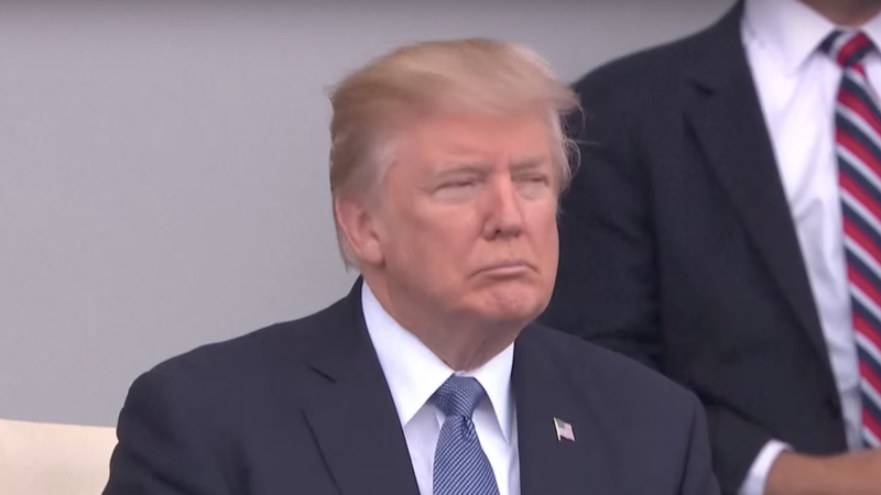 Illustration for article titled French Army Performs Daft Punk Medley, Donald Trump Does Not Look Pleased